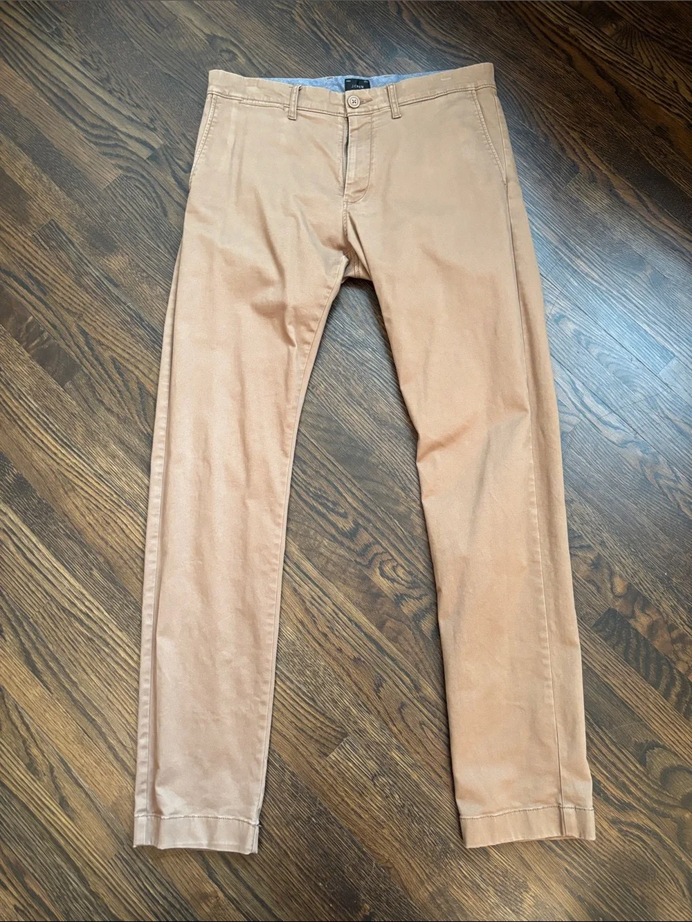 J. Crew Men’s Slim Chinos in Camel